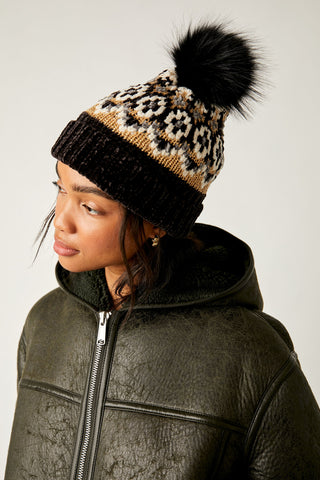 Chalet Fairisle Pom Beanie