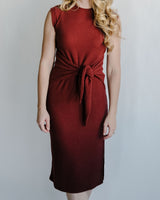 That's A Wrap Cozy Midi Dress