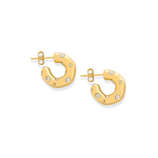 Studded Hoops