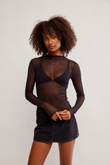 Free People Minding My Business Top