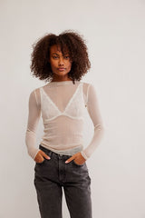 Free People Minding My Business Top
