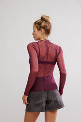 Free People Minding My Business Top