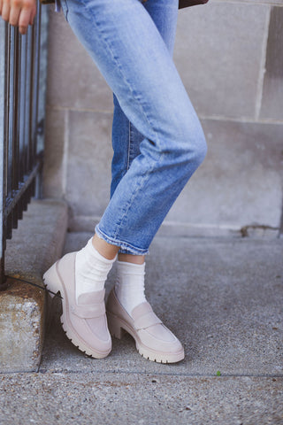 Haluna Dune Suede Loafer