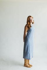 Gisela Denim Midi Dress