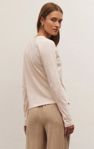 Modern Slub Long Sleeve Tee
