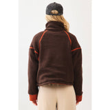Quarter Zip Chocolate Fleece