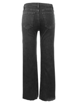 Kut Kelsey High Rise in Pewter Green