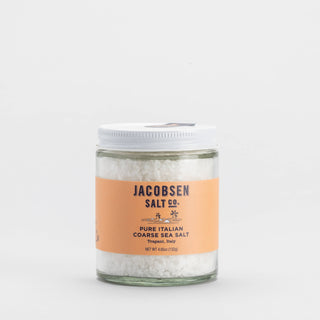 New! Pure Italian Coarse Sea Salt, Refill Jar
