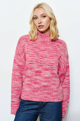 Finn Pink Turtleneck