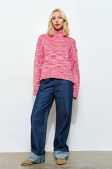 Finn Pink Turtleneck