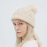 Ida Cable Knit Beanie