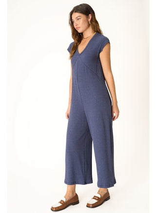 See Me Seamed Pointelle Jumpsuit