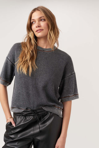 Sage Burnout Thermal Tee