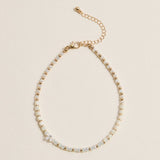 Floral Beaded Anklets