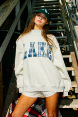 Lake Mock Neck Sweatshirt