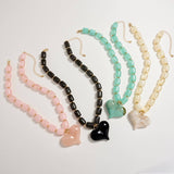 Resin Heart Necklace