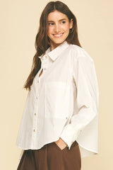 The Frankie Oversized Pocket Shirt