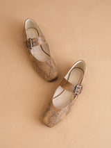 The Soho Buckle Ballet Flat