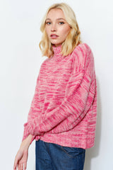 Finn Pink Turtleneck