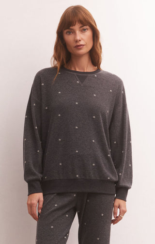 Cozy Days Star Thermal Sweatshirt