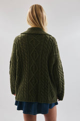 The Greta Oversized Pocket Cardigan
