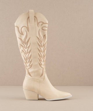 The Samara Off White Boot