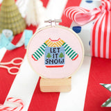 Let It Snow Sweater Beginner Counted Cross Stitch Kit