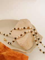 Arrow 18K Gold Non-Tarnish Boho Beaded Necklace