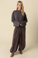 Nellie Long Sleeve Crew Neck Tee