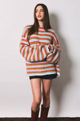 Cozy Season Chunky Stripe Sweater