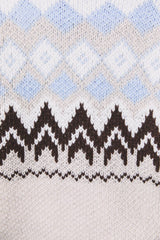 Snowbound Fair Isle Sweater Jacket