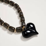 Resin Heart Necklace