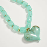 Resin Heart Necklace