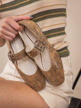 The Soho Buckle Ballet Flat