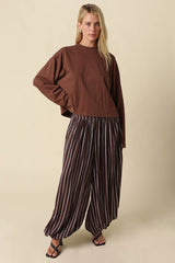 Nellie Long Sleeve Crew Neck Tee