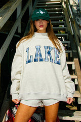 Lake Mock Neck Sweatshirt