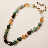 Organic Resin Bead Necklace