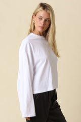 Nellie Long Sleeve Crew Neck Tee
