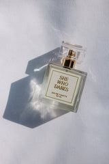 She Who Dares | Handcrafted Fresh & Floral Perfume | Acrylic