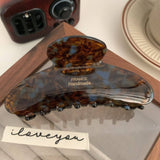 Floral Caramel Polka Dot Claw Clip MK2PPIM6W6HCP18