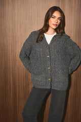 The Greta Oversized Pocket Cardigan