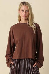 Nellie Long Sleeve Crew Neck Tee