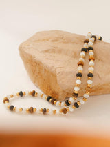 Arrow 18K Gold Non-Tarnish Boho Beaded Necklace