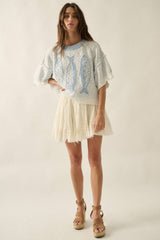 Three Fishes Textured Sweaters