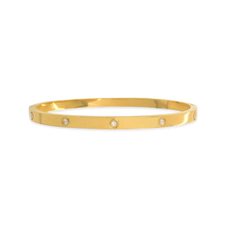 Gold Bangle Bracelet