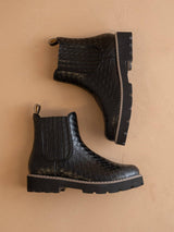 The Myra Woven Chelsea Boot
