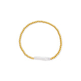 Single Pearl Stretch Bracelet