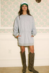 The Reese Long Sleeve Terry Mini Dress