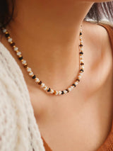 Arrow 18K Gold Non-Tarnish Boho Beaded Necklace