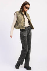 Duck Season Camo Puffer Vest